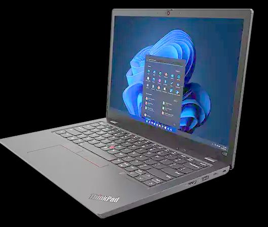 Notebook Lenovo Thinkpad L13 Core I5-10310U 1.7 Ghz 16 GB SSD 256 M2-2280 13.3" Webcam Win 11 Pro