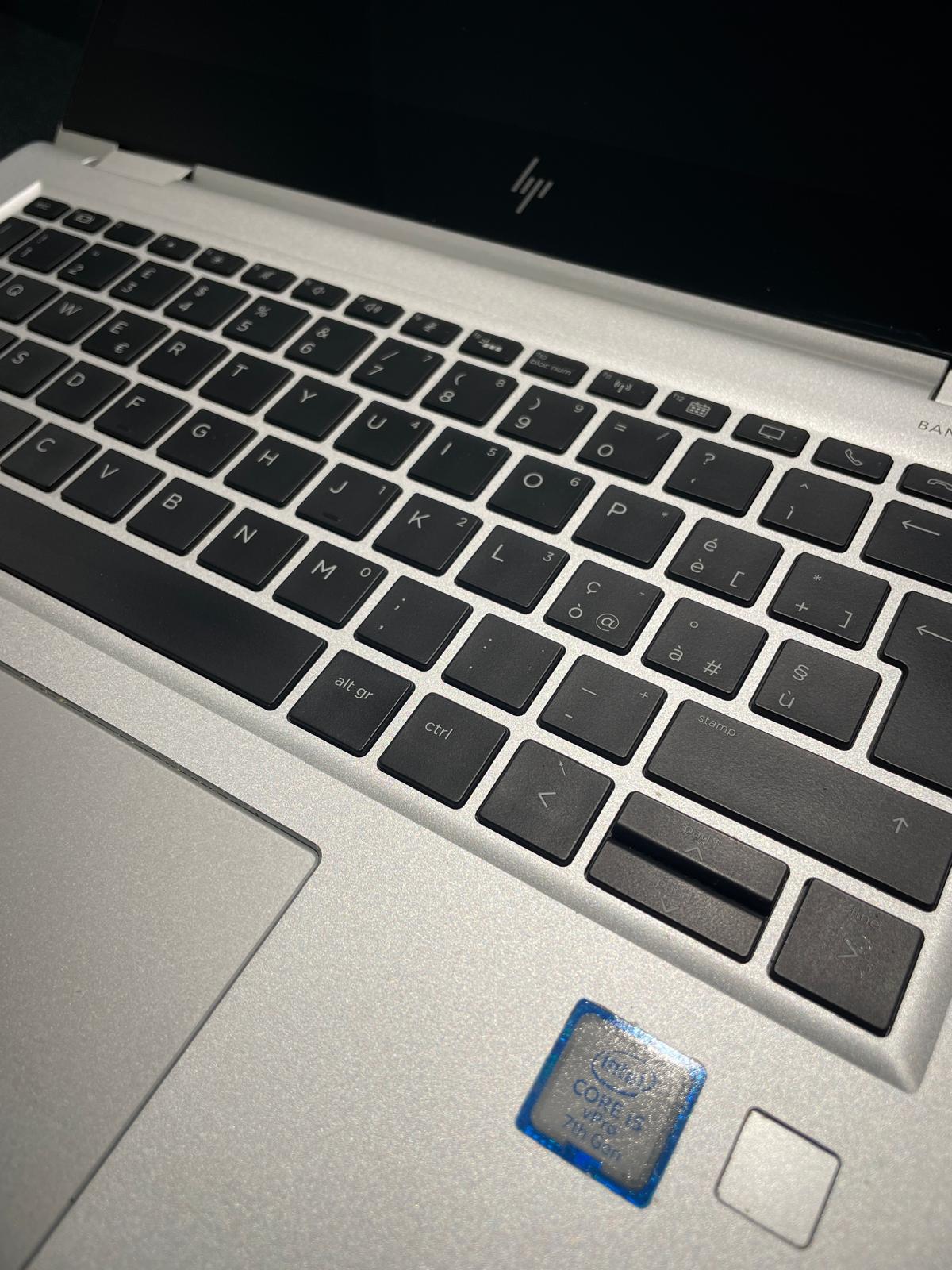 Notebook HP EliteBook X360 Display 13.3 Touch Screen - Core i5 7° Generazione - Ram 8GB - SSD 256GB - Windows 10